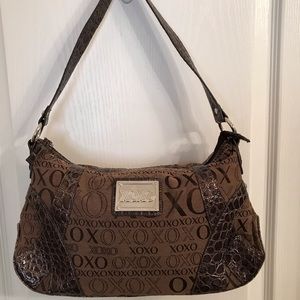 🤎 Vintage XOXO Canvas Handbag-Brown